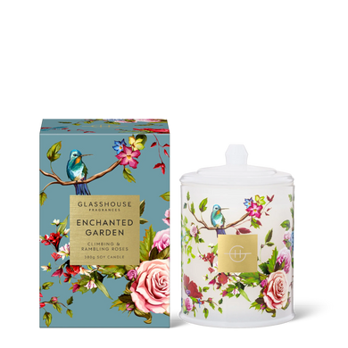 Glasshouse Candle 60g Enchanted Garden Limited Edition