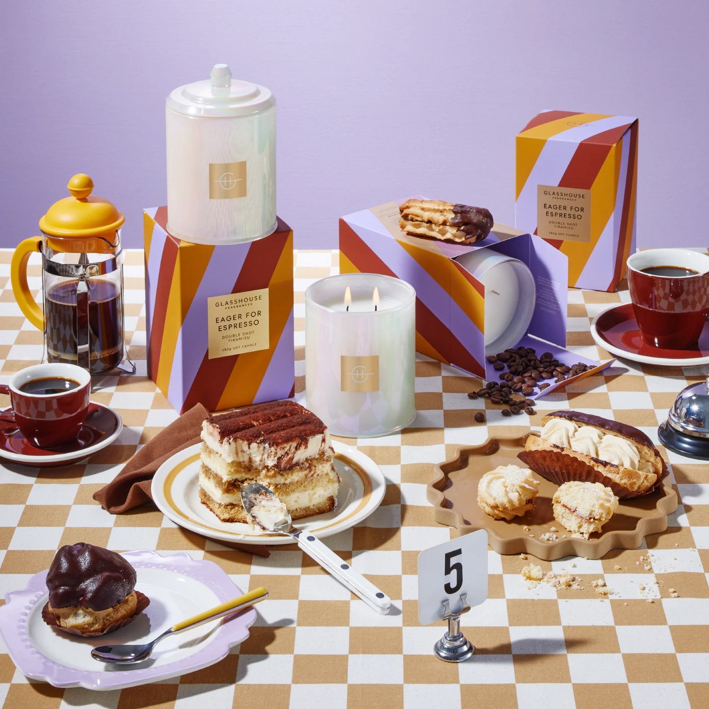 Glasshouse Candle 380g Eager for Espresso