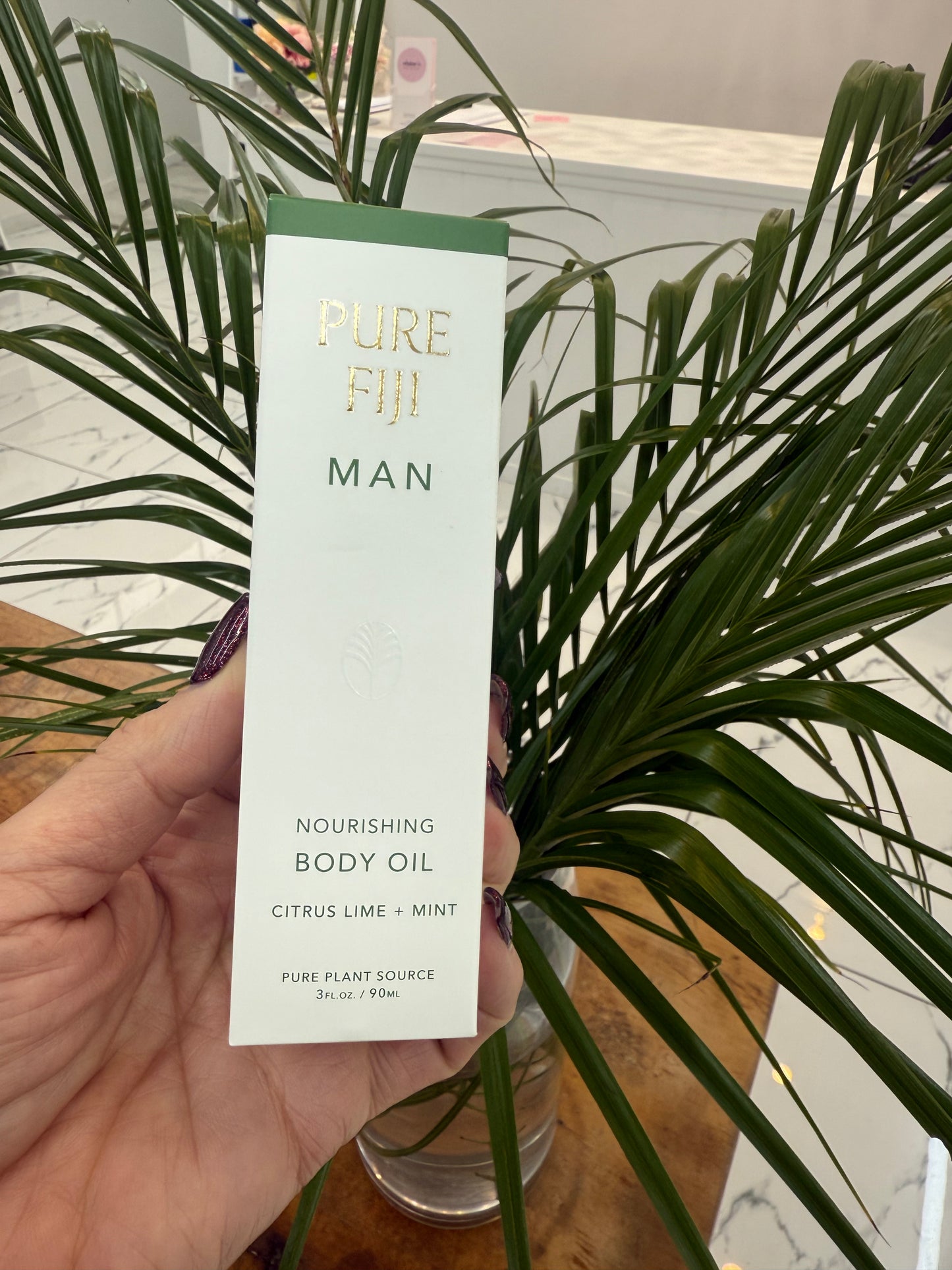 Pure Fiji Man Citrus Lime & Mint Nourishing Body Oil 90ml