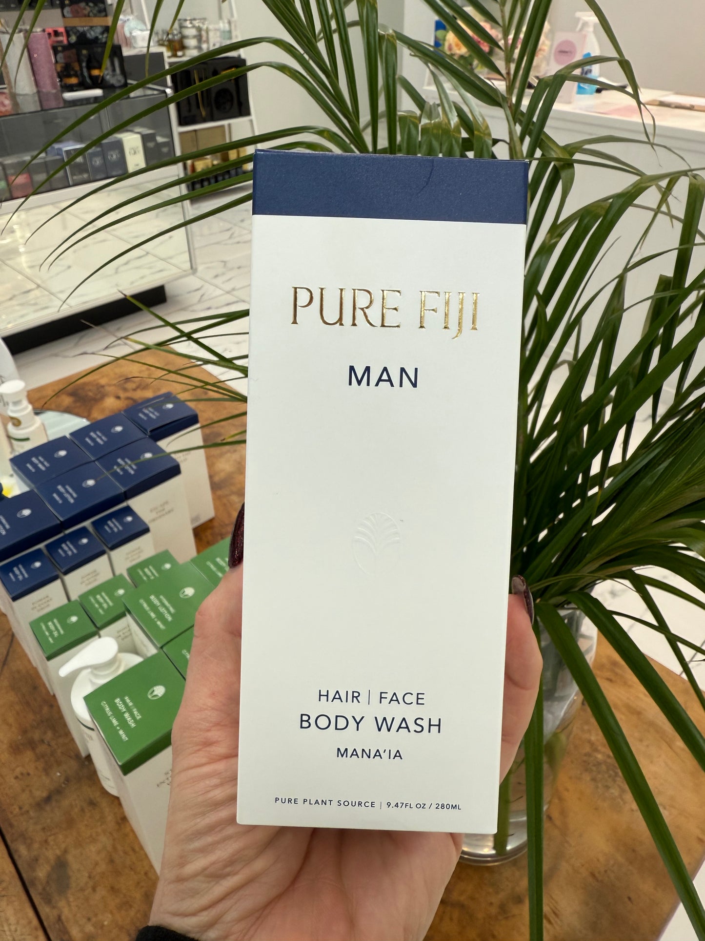 Pure Fiji Man Manaia Hair Face & Body Wash 280ml