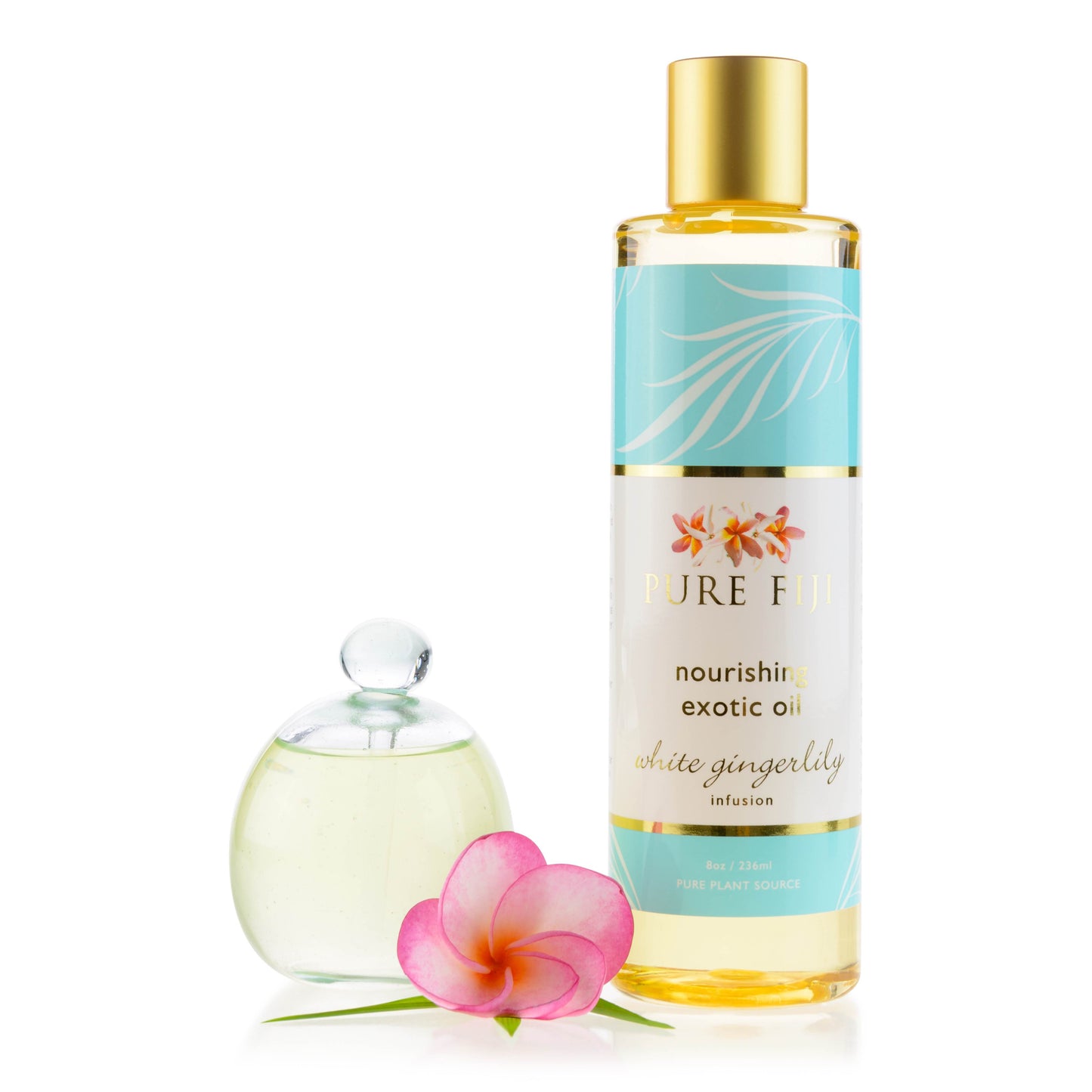 Pure Fiji Gingerlily Exotic Bath & Body Oil 236ml