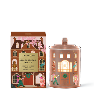 Glasshouse Candle 380g Gingerbread House 23