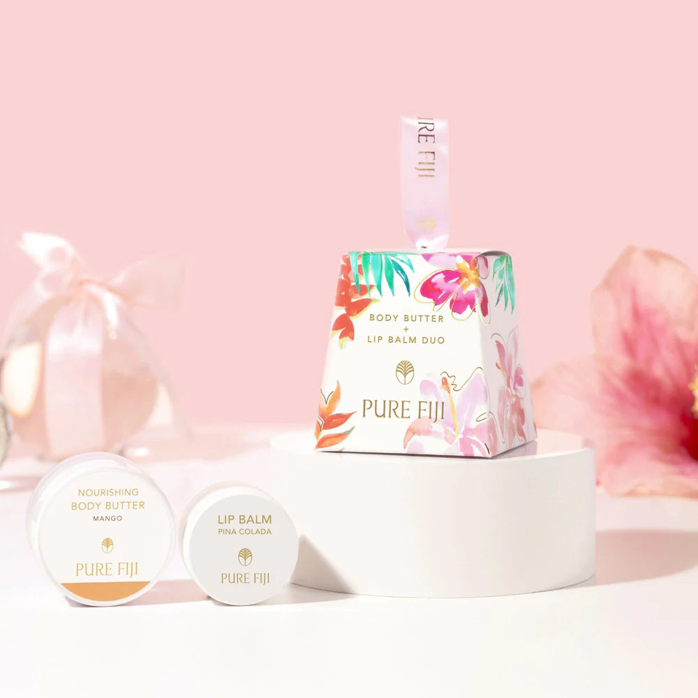 Pure Fiji Set Ornament Bell Dragonfruit