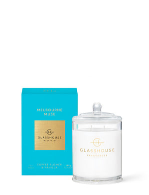 Glasshouse Candle 380g Melbourne Muse