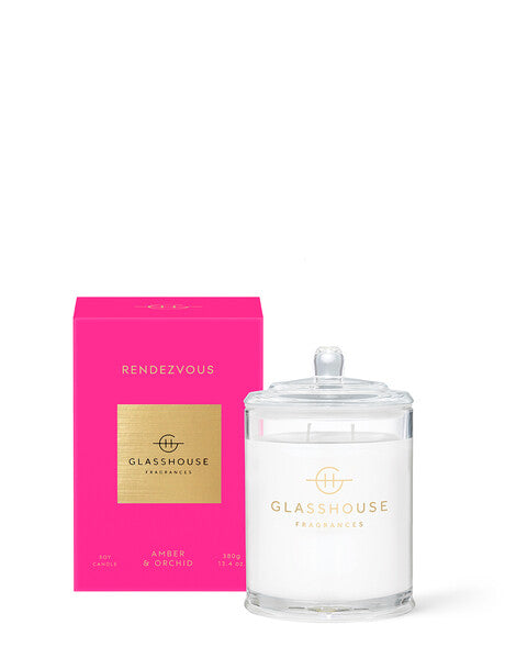 Glasshouse Candle 380g Rendezvous