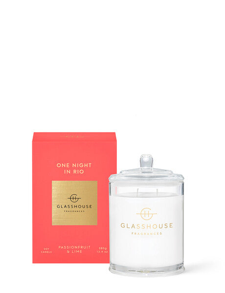 Glasshouse Candle 380g One Night In Rio