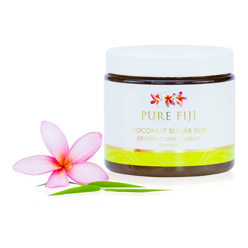 Pure Fiji Coconut Lime Sugar Rub 457ml